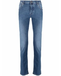 Incotex Low Rise Slim Jeans