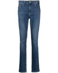 7 For All Mankind Low Waist Straight Leg Jeans
