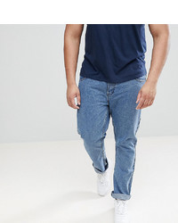 LOYALTY & FAITH Loyalty And Faith Plus Regular Fit Jeans In Stonewash Blue