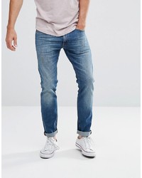 Lee Luke Skinny Fit Jean Mid Wash Blue