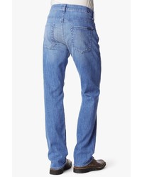 7 For All Mankind Luxe Performance Carsen Easy Straight In Blue Mist