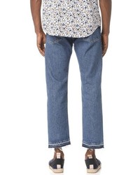 Levi's Made Crafted Rail Cropped Denim Jeans