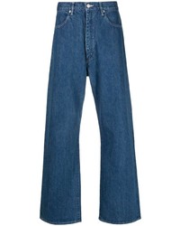 Auralee Mid Rise Loose Fit Jeans