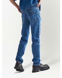 Prada Mid Rise Slim Cut Jeans