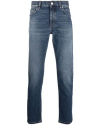 Zegna Mid Rise Slim Cut Jeans