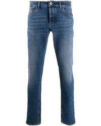 Brunello Cucinelli Mid Rise Slim Fit Jeans