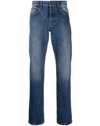 Ami Paris Mid Rise Slim Fit Jeans