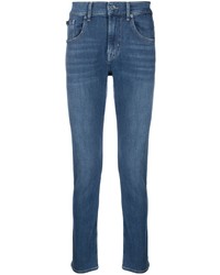 7 For All Mankind Mid Rise Straigh Let Jeans