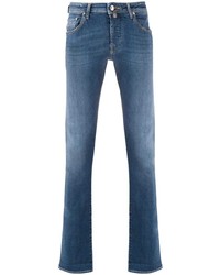 Jacob Cohen Mid Rise Straight Leg Jeans