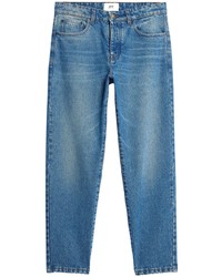 Ami Paris Mid Rise Straight Leg Jeans