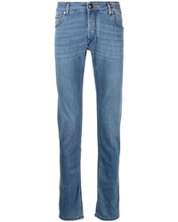Hand Picked Mid Wash Slim Fit Jeans