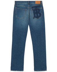 Burberry Monogram Straight Leg Jeans