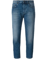 No.21 No21 Cropped Straight Jeans