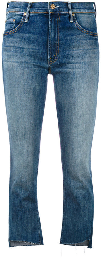 Mother Not Enough Rough Jeans, $134 | farfetch.com | Lookastic