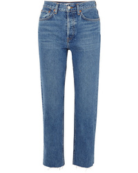 RE/DONE Originals Stovepipe High Rise Straight Leg Jeans