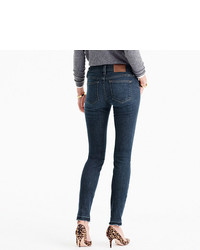 J.Crew Petite 8 Toothpick Jean In Point Lake Wash