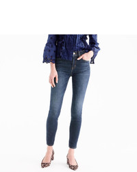 J.Crew Petite 9 High Rise Stretchy Toothpick Jean In Solano Wash