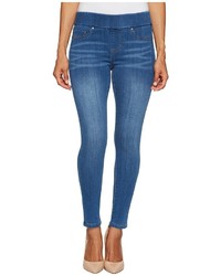 Liverpool Petite Sienna Pull On Ankle In Silky Soft Denim Coronado Mid Jeans