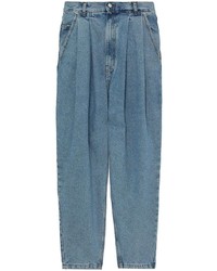 Hed Mayner Pleated Straight Leg Jeans