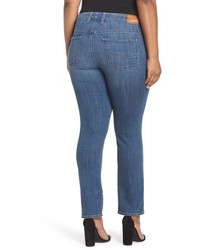 Lucky Brand Plus Size Ginger Stretch Straight Leg Jeans