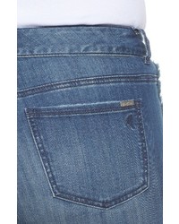 Melissa McCarthy Plus Size Seven7 Frayed Ankle Pencil Jeans