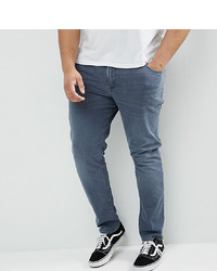 ASOS DESIGN Plus Skinny Jeans In Smokey Blue