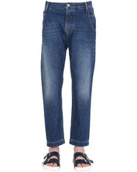 Ports 1961 18cm Cropped Washed Cotton Denim Jeans