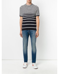 Paul Smith Ps By Faded Straight Leg Jeans