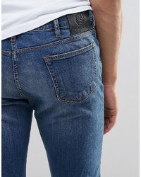 Paul Smith Ps By Slim Jeans In Mid Wash Stretch