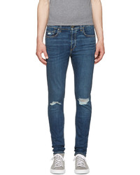 rag & bone Rag And Bone Ssense Blue Standard Issue Fit 1 Jeans