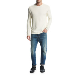 Vince Relaxed Straight Leg Jeans Blue