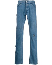 Raf Simons Ring Embellished Jeans