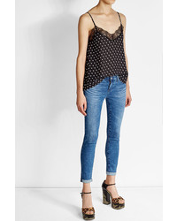 AG Jeans Rolled Up Crop Jeans