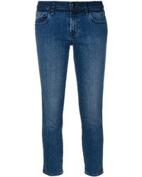 J Brand Sadey Straight Cropped Jeans