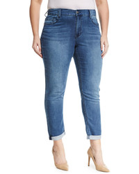 Melissa McCarthy Seven7 Girlfriend Rolled Cuff Jeans Plus Size