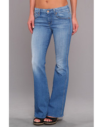 7 For All Mankind Short Inseam A Pocket In Dutch Blue