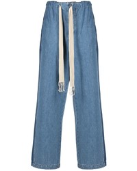 Loewe Side Stripe Drawstring Jeans