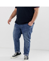 ONLY & SONS Skinny Fit Jeans In Mid Blue