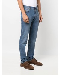 Corneliani Slim Cut Denim Jeans