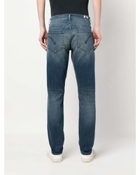 Dondup Slim Cut Mid Rise Jeans