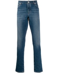 Brunello Cucinelli Slim Faded Jeans