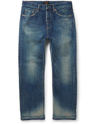 Chimala Slim Fit Cropped Selvedge Denim Jeans