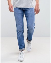 Wrangler Slim Fit Jeans In Dark Pop