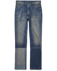 Maison Margiela Slim Fit Panelled Washed Denim Jeans