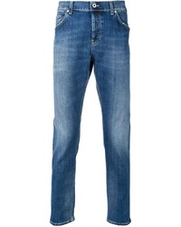 Dondup Slim Fit Stone Wash Jeans