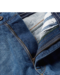 Incotex Slim Fit Washed Stretch Denim Jeans