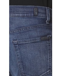 7 For All Mankind Slimmy Straight Luxe Jeans