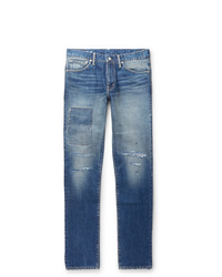VISVIM Social Sculpture 04 Slim Fit Distressed Denim Jeans