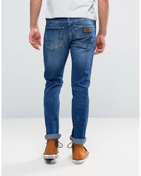 Wrangler Spencer Straight Fit Jeans Picth Blue Wash Ltd Ed