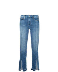 Frame Denim Split Hem Jeans